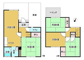 貸テラスハウス　J邸　松風町 1 ｜ 大阪府岸和田市松風町27-23（賃貸テラスハウス4LDK・1階・82.29㎡） その2