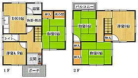 貸家　浦田　Ｆ邸  ｜ 大阪府貝塚市浦田92-18（賃貸一戸建5DK・1階・84.46㎡） その2