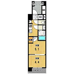 エステムコート京都二条 7階