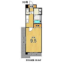 メゾン・フェアリー 7O ｜ 京都府京都市伏見区深草西浦町４丁目（賃貸マンション1K・7階・28.36㎡） その2