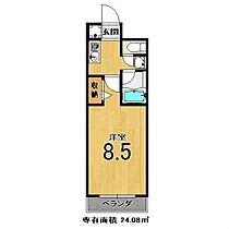 グロリアス深草 301 ｜ 京都府京都市伏見区深草西浦町６丁目18（賃貸マンション1K・3階・24.08㎡） その2