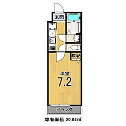 フラッティ龍大前 3階
