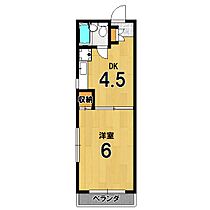 ロワール中嶋 205 ｜ 京都府京都市北区上賀茂北大路町23（賃貸マンション1DK・2階・22.50㎡） その2