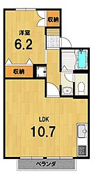 セジュール北山 2階