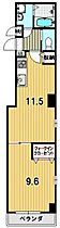 フェリシダード京大前 507 ｜ 京都府京都市左京区吉田牛ノ宮町6（賃貸マンション1LDK・5階・46.20㎡） その2