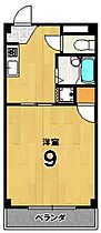 プロバーI 205 ｜ 京都府京都市左京区吉田上阿達町20-8（賃貸マンション1K・2階・26.20㎡） その2