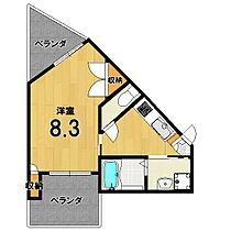 イーストコート北白川 3-D ｜ 京都府京都市左京区北白川東久保田町18-1（賃貸アパート1K・3階・27.00㎡） その2