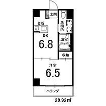 アルビオン 503 ｜ 京都府京都市右京区西京極畔勝町（賃貸マンション1DK・5階・29.92㎡） その2