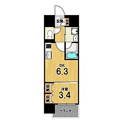 リシュドール梅小路 9階/-