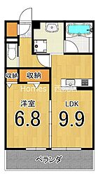 セジュール西京極 1階/-