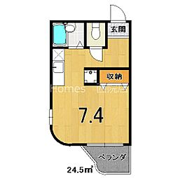 ワンズTOKU 2階/205