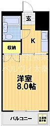 ピエスあさのB棟 2階