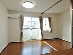 JR水戸線 結城駅 徒歩10分の賃貸アパート 1階1LDKのリビング/ダイニング