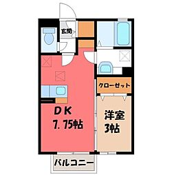 JR水戸線 結城駅 徒歩9分 1階/-
