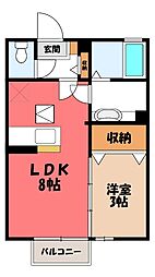 JR東北本線 小山駅 徒歩35分 1階/-