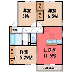 JR東北本線 小山駅 徒歩34分