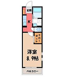 JR水戸線 小田林駅 徒歩31分