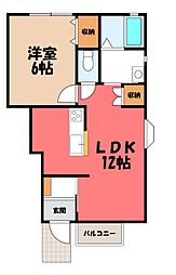ボナールコート E棟 1階/-