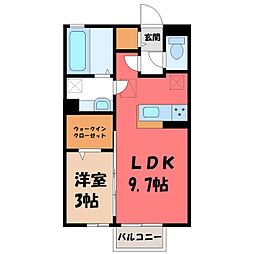 JR東北本線 小山駅 徒歩29分 1階/-