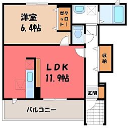 シャン・ド・フルール I 1階