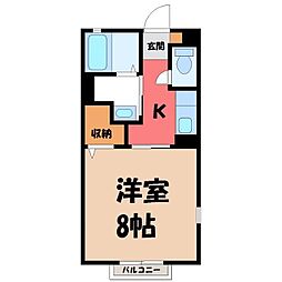プルメリア F棟 2階