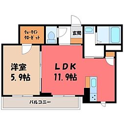 ビューテラス D 2階