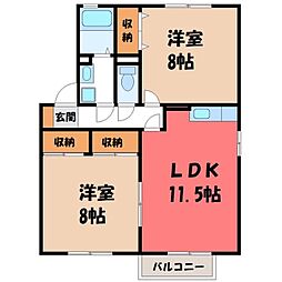 グランオーク Ａ 2階/-