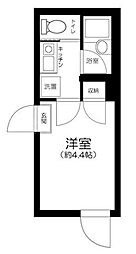 (仮称)リブ中央本町1丁目AP 1Kの間取図画像