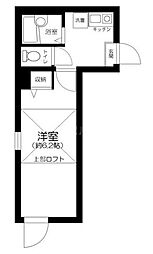 (仮称)リブ中央本町1丁目AP 1Kの間取図画像