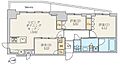 クレストコート北千住レジデンス3階27.2万円
