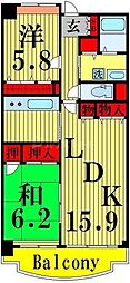 フレールコート竹ノ塚 4階