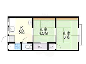 山下ハウス  ｜ 奈良県奈良市秋篠三和町１丁目（賃貸アパート2K・2階・32.20㎡） その2