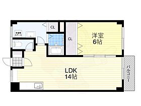 平城駅前三和マンション  ｜ 奈良県奈良市山陵町（賃貸マンション1LDK・4階・47.30㎡） その2