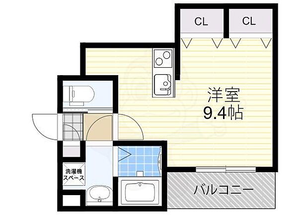 ジーメゾン大和郡山ルブレ ｜奈良県大和郡山市北郡山町(賃貸アパート1R・2階・25.38㎡)の写真 その2