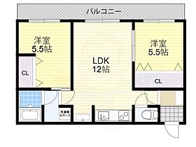 ラビタ柳町2 301 ｜ 奈良県大和郡山市柳５丁目（賃貸マンション2LDK・3階・50.00㎡） その2