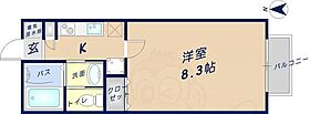 ドルフ2  ｜ 奈良県奈良市宝来２丁目（賃貸アパート1K・1階・27.08㎡） その2