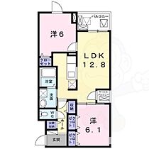 K´sコート奈良ウエスト  ｜ 奈良県奈良市神殿町349番（賃貸マンション2LDK・3階・56.89㎡） その2