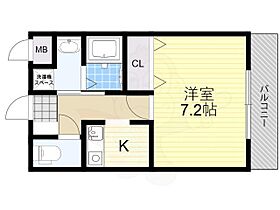 エフラス富雄  ｜ 奈良県奈良市三碓１丁目（賃貸マンション1K・2階・26.00㎡） その2