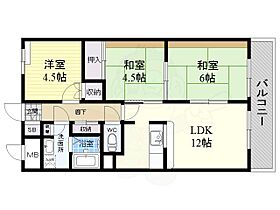 近鉄エルコート新大宮  ｜ 奈良県奈良市三条栄町（賃貸マンション3LDK・2階・63.69㎡） その2