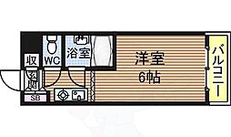 ジュネス新大宮 1Kの間取図画像