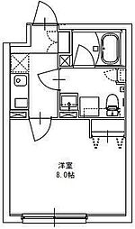 世田谷区中町4丁目マンション 1Kの間取図画像