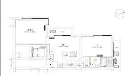 榎アパートメント 1LDKの間取図画像