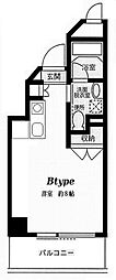 ディニテ ワンルームの間取図画像