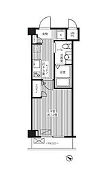 プラザSTH 1Kの間取図画像