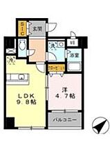 六本木レジデンス 203 ｜ 東京都港区六本木２丁目1-18（賃貸マンション1LDK・2階・38.52㎡） その2