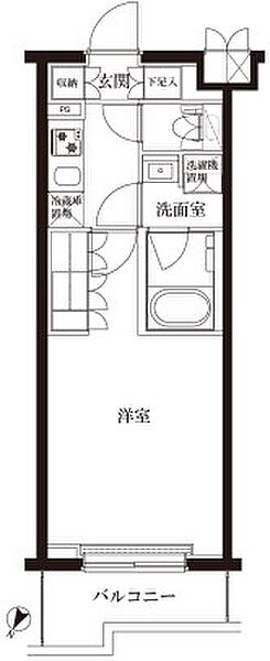 ルーブル蓮根弐番館 102｜東京都板橋区蓮根１丁目(賃貸マンション1K・1階・26.35㎡)の写真 その2