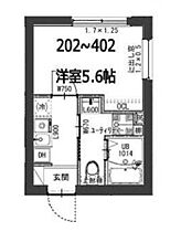 アイリス東品川 402 ｜ 東京都品川区東品川１丁目36-1（賃貸マンション1K・4階・19.08㎡） その2