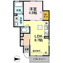 ブランシュ品川 101 ｜ 東京都品川区西中延１丁目5-2（賃貸アパート1LDK・1階・33.21㎡） その2