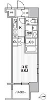 シーズンフラッツ大森エアリー 404 ｜ 東京都品川区南大井６丁目21-20（賃貸マンション1K・4階・25.69㎡） その2