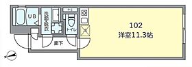 ミッド・スプレッド 102 ｜ 東京都品川区中延６丁目2-17（賃貸マンション1R・1階・27.64㎡） その2